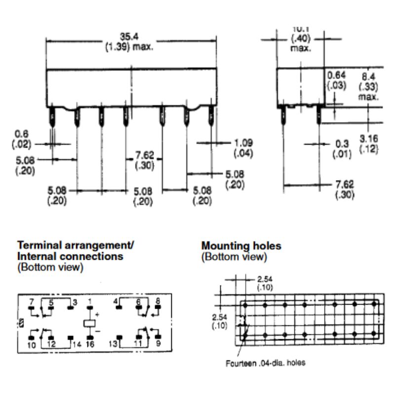 RELAY DC 5V 5915